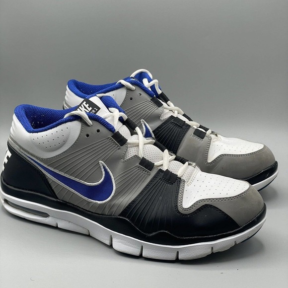 NIKE TRAINER 1 Men's Sneaker Shoes 371378-106 Black And White Size 11.5 - Picture 2 of 14